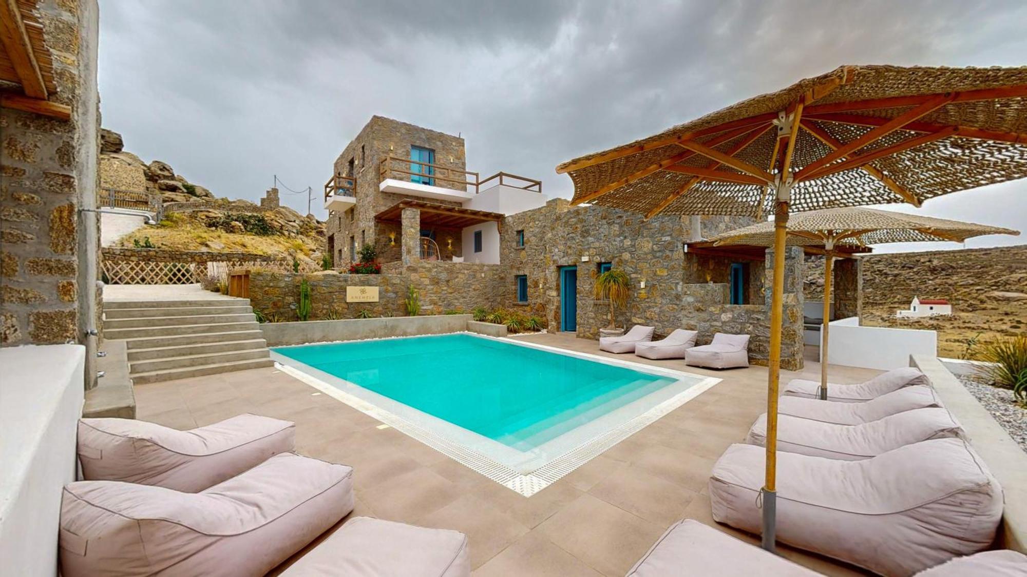 Anemela Villas & Suites Mykonos Аграри Экстерьер фото